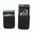 Promotional Manicure/Pedicure Set with Nice Case, Customized Colors and Patterns are Welcome